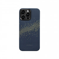 Чехол PITAKA MagEZ Case 4 для iPhone 15 Pro Milky Way Galaxy (KI1501PMYG)
