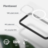 Чехол Woodcessories Clear Case с MagSafe для iPhone 14 Pro прозрачный/черный (Black/Clear) - фото № 3