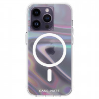 Чехол Case-Mate Soap Bubble с MagSafe для iPhone 14 Pro Max прозрачный