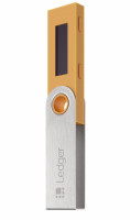 Аппаратный криптокошелек Ledger Nano S желтый