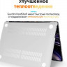 Чехол пластиковый Gurdini Crystall Series для MacBook Air 15" (2023) A2941 стиль 3 - фото № 4