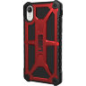 Чехол UAG Monarch Series Case для iPhone Xr красный Crimson - фото № 5