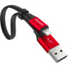 Кабель Baseus Nimble Lightning Cable Portable (23 см) красный - фото № 3