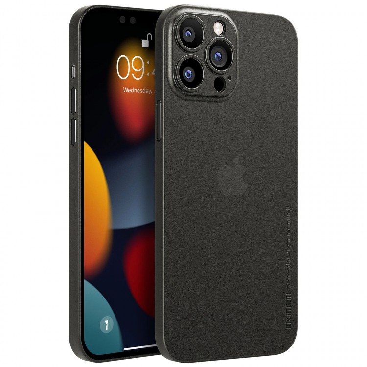Чехол Memumi ультра тонкий 0.3 мм для iPhone 13 Pro Max серый
