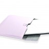 Чехол-папка Gurdini Sleeve с подставкой для MacBook 13-14" сиреневый - фото № 4