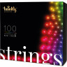 Умная гирлянда Twinkly Strings Multicolor светодиодная 100 ламп 8 м