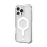 Чехол UAG Plyo с MagSafe для iPhone 16 Pro Max прозрачный/белый (Ice/White) - фото № 3