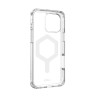 Чехол UAG Plyo с MagSafe для iPhone 16 Pro Max прозрачный/белый (Ice/White) - фото № 6