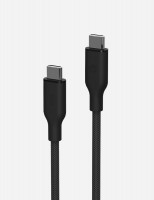 Кабель магнитный EnergEa Helix 60 USB-C to USB-C Magnetic Fast Charging Cable 1.5 м черный