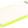 Силиконовый чехол Gurdini Crystal Ice для iPhone 7 Plus/8 Plus кислотно-зелёный матовый - фото № 4