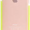 Силиконовый чехол Gurdini Crystal Ice для iPhone 7 Plus/8 Plus кислотно-зелёный матовый