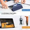 Чехол Gurdini Magnet Smart для iPad Pro 11" (2020) тёмно-синий - фото № 5