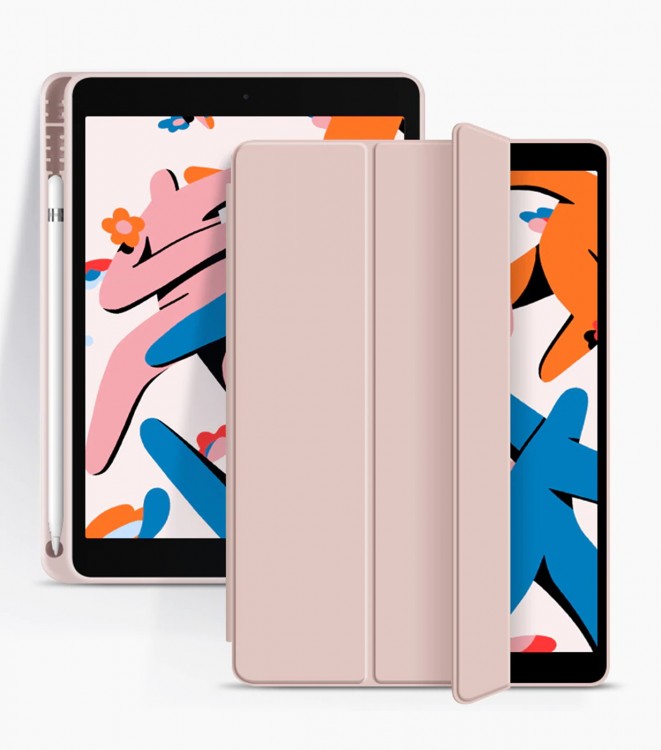 Чехол Gurdini Milano Series для iPad Pro 11" (2020-2021) розовый песок