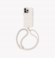 Чехол Uniq Coehl Crème с MagSafe для iPhone 15 Pro слоновая кость (Ivory)