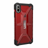 Чехол UAG Plasma Series Case для iPhone Xs Max красный (Magma) - фото № 3