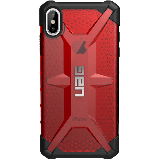 Чехол UAG Plasma Series Case для iPhone Xs Max красный (Magma)