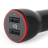 Автомобильное зарядное устройство Anker PowerDrive 2 + кабель Lightning (1 м) чёрное - фото № 3