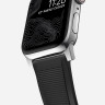 Ремешок Nomad Rugged Band для Apple Watch 49/45/44/42 мм черный/серебро (Black/Silver) - фото № 4