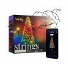 Умная гирлянда Twinkly Strings Special Edition светодиодная 250 ламп 20 м, черный провод - фото № 2
