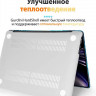 Чехол пластиковый Gurdini Crystall Series для MacBook Air 15" (2023) A2941 стиль 6 - фото № 4