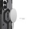 Чехол UAG Pathfinder Clear для Samsung Galaxy S26 тонированный/черный (Ash/Black) - фото № 4