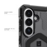 Чехол UAG Pathfinder Clear для Samsung Galaxy S26 тонированный/черный (Ash/Black) - фото № 5