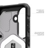 Чехол UAG Pathfinder Clear для Samsung Galaxy S26 тонированный/черный (Ash/Black) - фото № 8