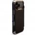 Кожаный чехол-книжка Vaja Buckler Wallet V-Mag для iPhone 17 Pro Max черный (Black)