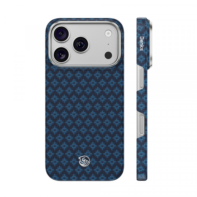 Чехол Benks ArmorGrid Air для iPhone 18 Pro / 17 Pro - Beyond Blue