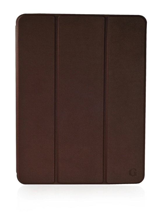 Чехол Gurdini Leather Series (pen slot) для iPad Pro 11" (2020) тёмно-коричневый