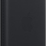 Кожаный кошелек для iPhone Leather Wallet с MagSafe черный (Black) - фото № 3