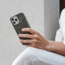 Чехол Woodcessories Bumper Case с MagSafe для iPhone 14 Pro Max камень (Camo Grey) - фото № 2