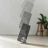 Чехол Woodcessories Bumper Case с MagSafe для iPhone 14 Pro Max камень (Camo Grey) - фото № 4