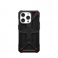Чехол UAG Monarch Kevlar для iPhone 15 Pro черный кевлар (Kevlar-Black)