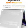 Чехол пластиковый Gurdini Crystall Series для MacBook Air 15" (2023) A2941 стиль 7 - фото № 4