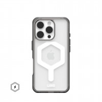Чехол UAG Plyo с MagSafe для iPhone 16 Pro тонированный/белый (Ash/White)
