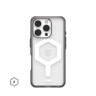 Чехол UAG Plyo с MagSafe для iPhone 16 Pro тонированный/белый (Ash/White)