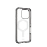 Чехол UAG Plyo с MagSafe для iPhone 16 Pro тонированный/белый (Ash/White) - фото № 9