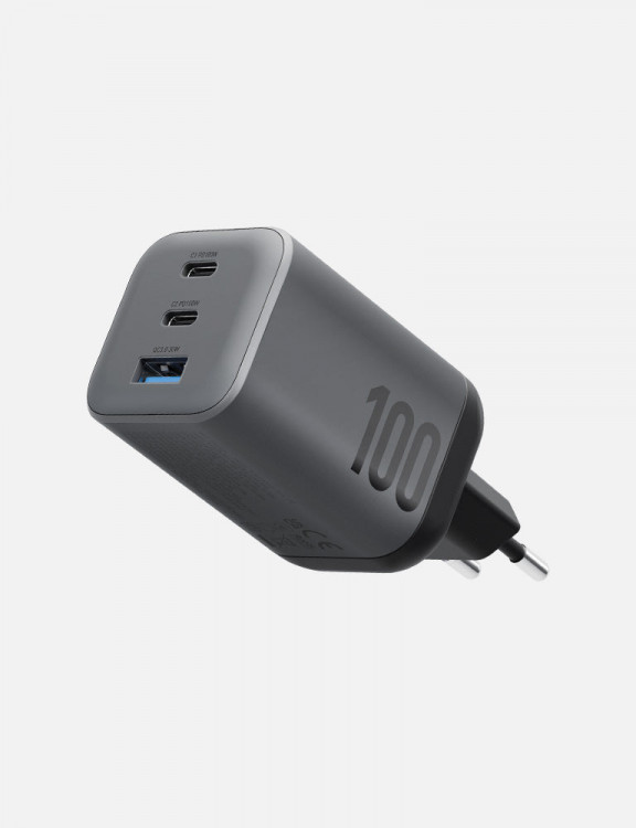 Сетевое зарядное устройство EnergEa AmpCharge Mini EU 100 Вт