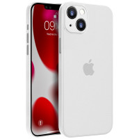 Чехол Memumi ультра тонкий 0.3 мм для iPhone 14 Plus белый