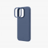 Чехол Uniq Lino Hue с MagSafe для iPhone 15 Pro синий (Blue) - фото № 3