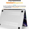 Чехол пластиковый Gurdini Crystall Series для MacBook Air 15" (2023) A2941 стиль 8 - фото № 3