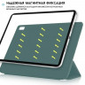 Чехол Gurdini Magnet Smart для iPad Air 10.9" (2020) темно-зеленый - фото № 2