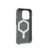 Чехол UAG Essential Armor с MagSafe для iPhone 15 Pro Max серебро (Silver) - фото № 6
