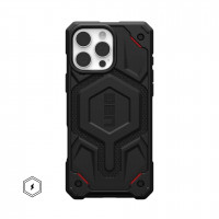 Чехол UAG Monarch Pro Kevlar с MagSafe для iPhone 16 Pro Max черный кевлар (Kevlar Black)