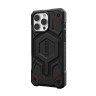 Чехол UAG Monarch Pro Kevlar с MagSafe для iPhone 16 Pro Max черный кевлар (Kevlar Black) - фото № 3