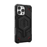 Чехол UAG Monarch Pro Kevlar с MagSafe для iPhone 16 Pro Max черный кевлар (Kevlar Black) - фото № 4