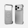 Чехол MOFT Frame Case MOVAS для iPhone 17 Pro белый/цемент (Misty Cove x Cement) - фото № 2
