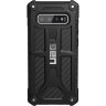 Чехол UAG Monarch Series Case для Samsung Galaxy S10 чёрный карбон - фото № 2