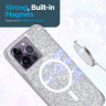 Чехол Case-Mate Twinkle Stardust с MagSafe для iPhone 14 Pro Max с блестками - фото № 4